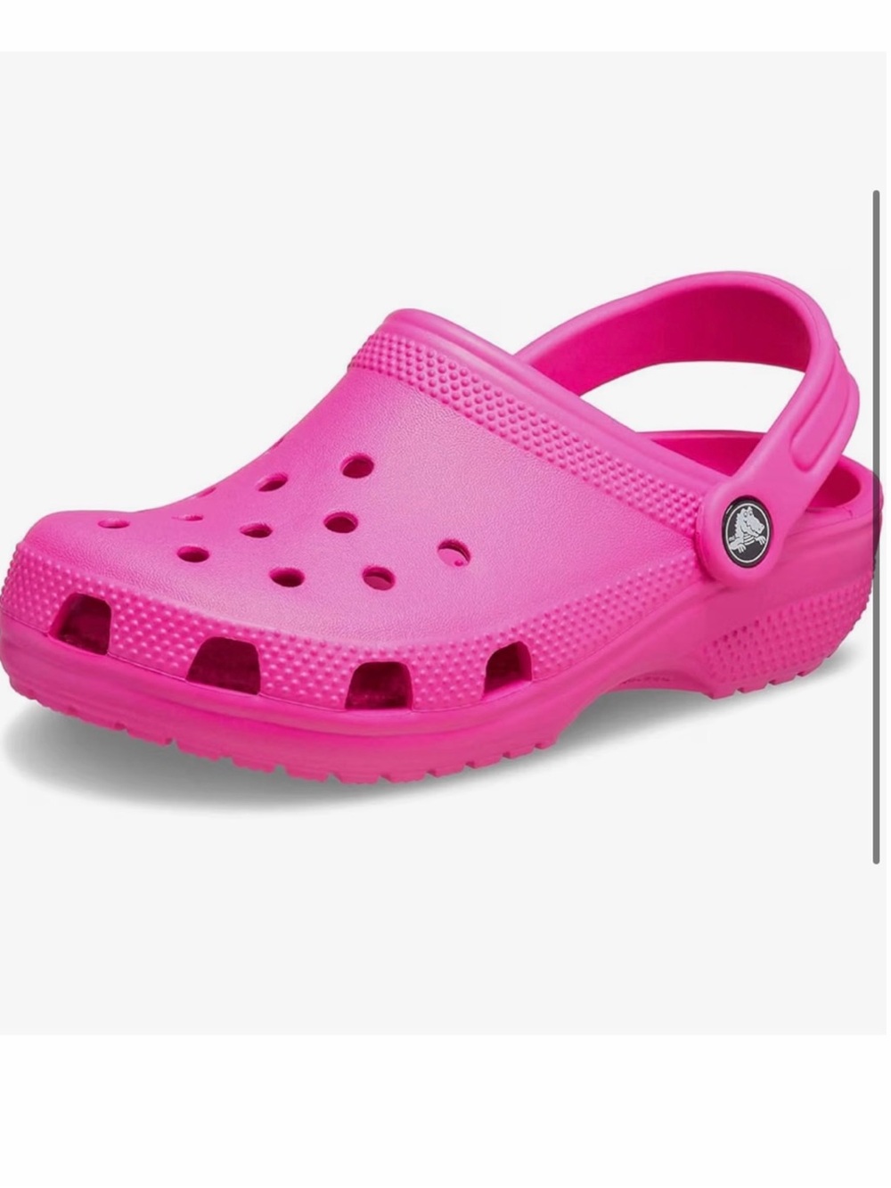 CROCS Kids Classic Clog in Bright Pink